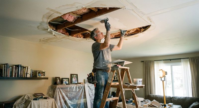 Ceiling Leak Repair Service in Santa Rosa, CA