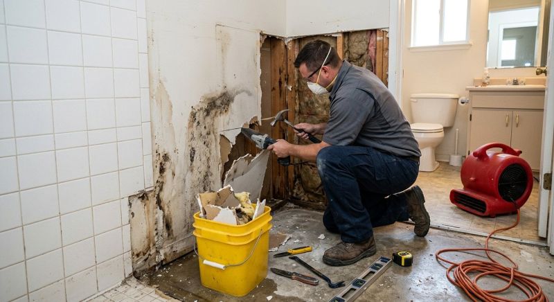 Bathroom Floor Replacement in Littleton, CO