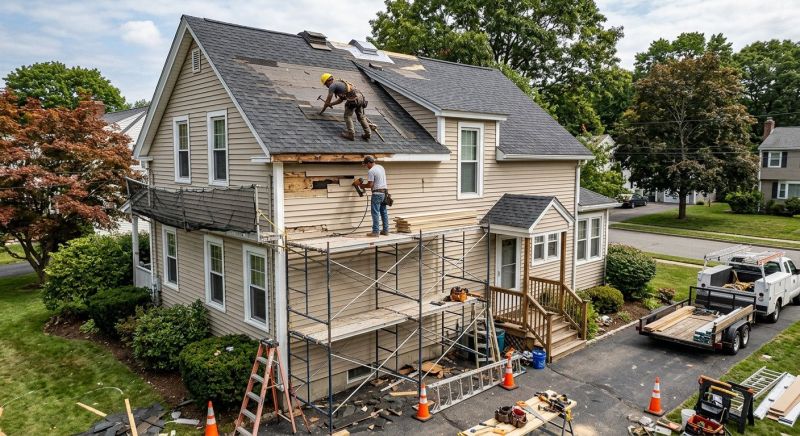 Exterior Renovation in Katy, TX