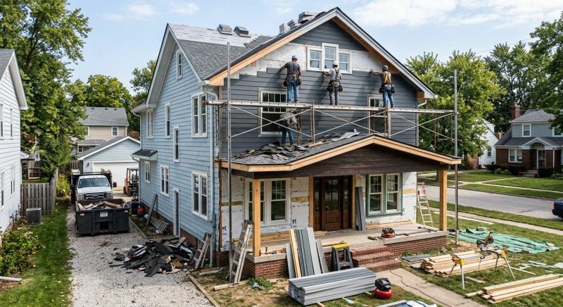Exterior Renovation in Houston, TX