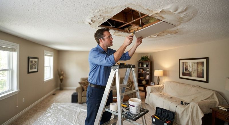Leaking Ceiling Repair in Conroe, TX